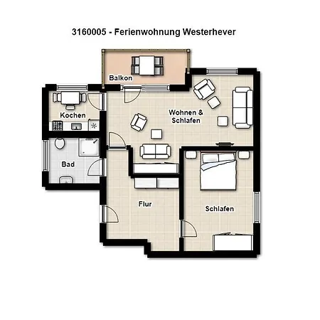 Luv Und Lee Westerhever Apartamento *